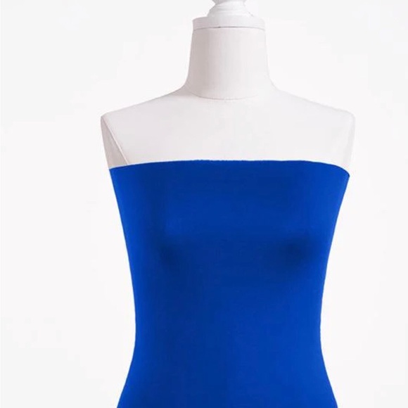 Blue multi style dress. Size L. NWT - Picture 3 of 6